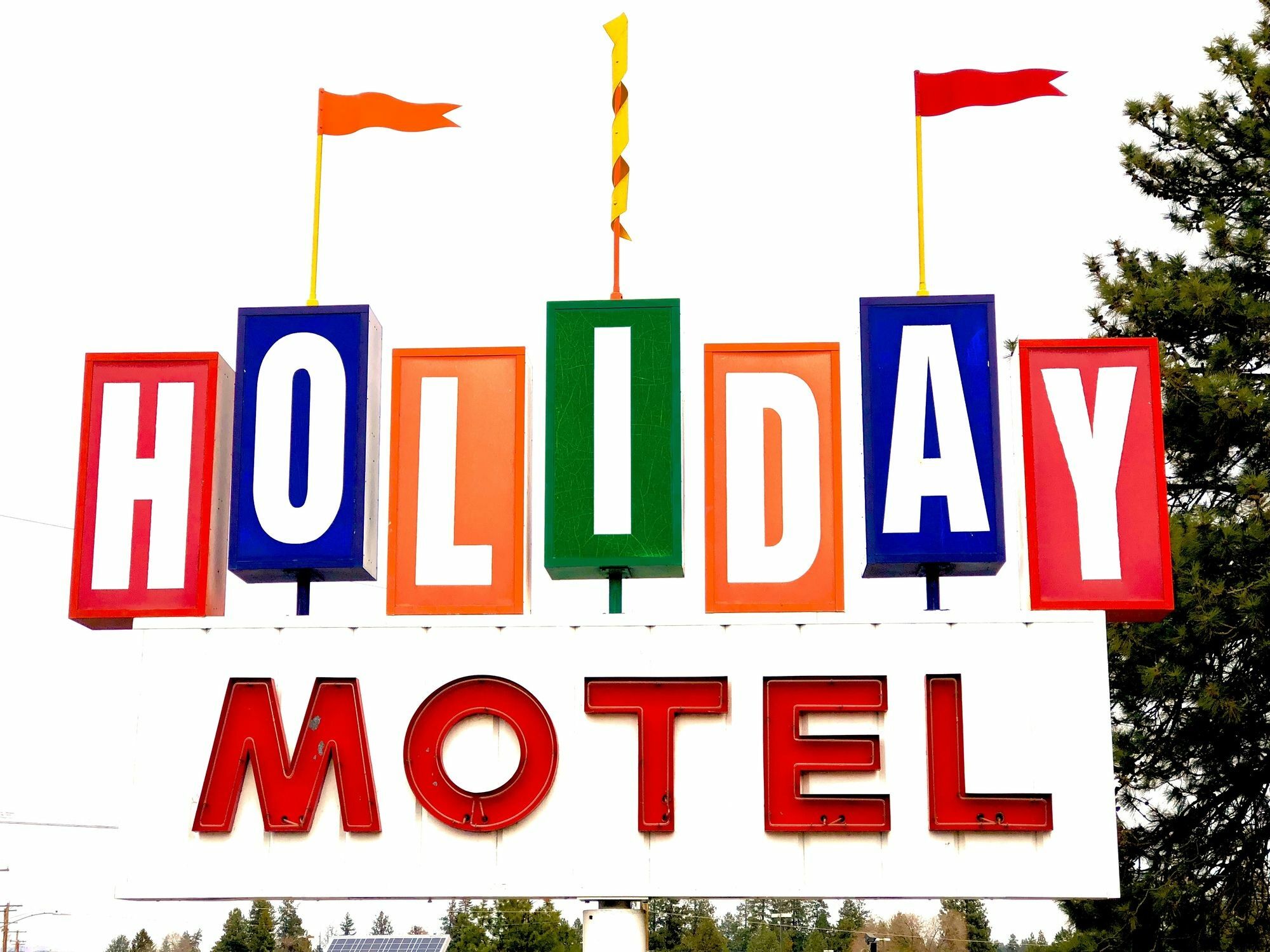 Holiday Motel Bend Bagian luar foto